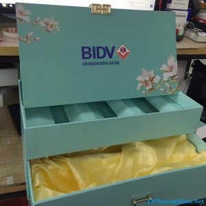 In hộp giấy cứng cho ngân hàng BIDV