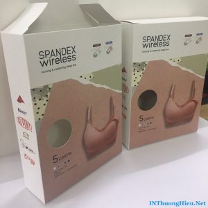 In hộp giấy cho thương hiệu sản phẩm SPANDEX Wireless